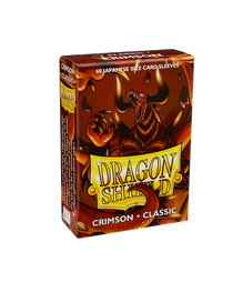 Bustine Protettive Dragon Shield - Crimson - Classic Sleeves - Japanese Size