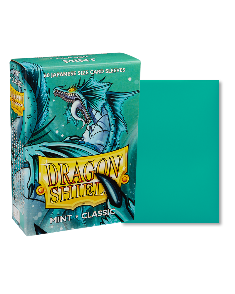 Bustine Protettive Dragon Shield - Mint - Classic Sleeves - Japanese Size Immagine principale del prodotto