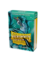 Bustine Protettive Dragon Shield - Mint - Classic Sleeves - Japanese Size
