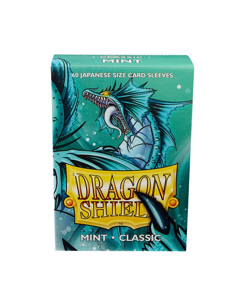 Bustine Protettive Dragon Shield - Mint - Classic Sleeves - Japanese Size