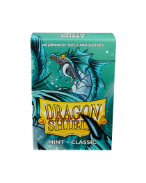 Bustine Protettive Dragon Shield - Mint - Classic Sleeves - Japanese Size