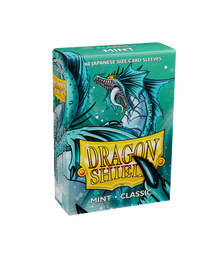 Bustine Protettive Dragon Shield - Mint - Classic Sleeves - Japanese Size