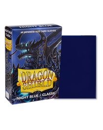 Bustine Protettive Dragon Shield - Night Blue - Classic Sleeves - Japanese Size