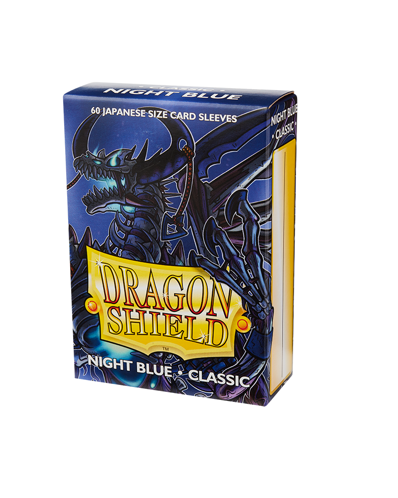Bustine Protettive Dragon Shield - Night Blue - Classic Sleeves - Japanese Size