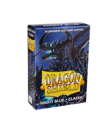 Bustine Protettive Dragon Shield - Night Blue - Classic Sleeves - Japanese Size