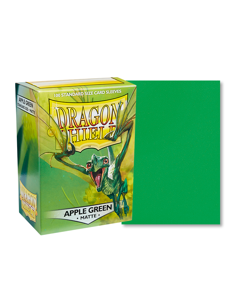 Bustine Protettive Dragon Shield - Apple Green - Matte Sleeves - Standard Size Immagine principale del prodotto