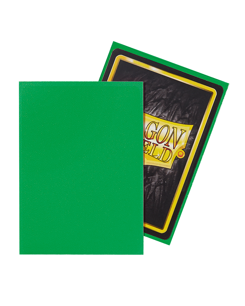 Bustine Protettive Dragon Shield - Apple Green - Matte Sleeves - Standard Size