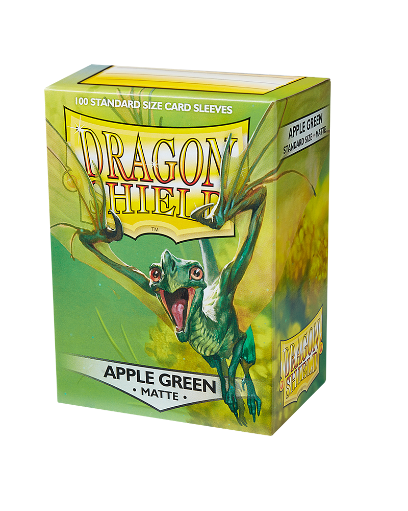 Bustine Protettive Dragon Shield - Apple Green - Matte Sleeves - Standard Size