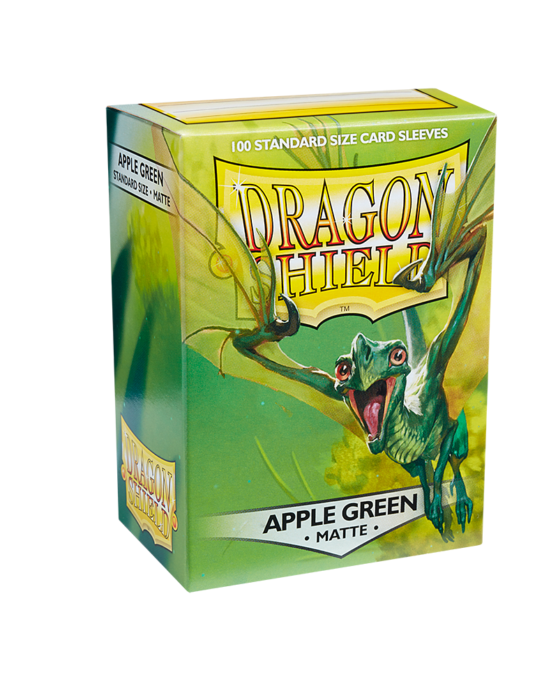 Bustine Protettive Dragon Shield - Apple Green - Matte Sleeves - Standard Size