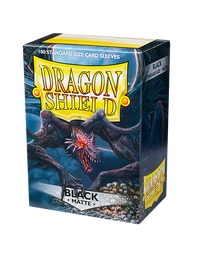 Bustine Protettive Dragon Shield - Black - Matte Sleeves - Standard Size