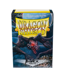 Bustine Protettive Dragon Shield - Black - Matte Sleeves - Standard Size