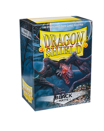 Bustine Protettive Dragon Shield - Black - Matte Sleeves - Standard Size