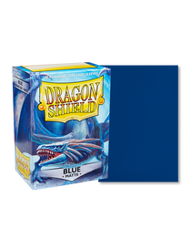 Bustine Protettive Dragon Shield - Blue - Matte Sleeves - Standard Size