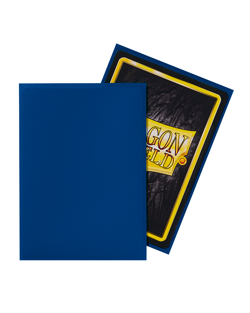 Bustine Protettive Dragon Shield - Blue - Matte Sleeves - Standard Size