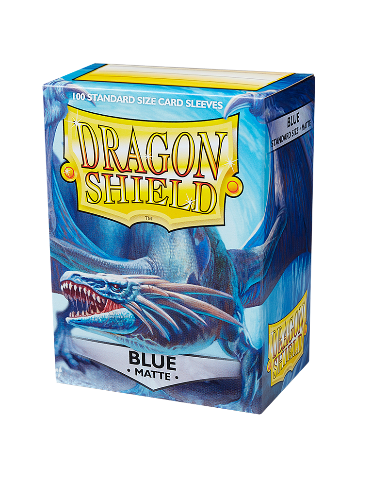 Bustine Protettive Dragon Shield - Blue - Matte Sleeves - Standard Size