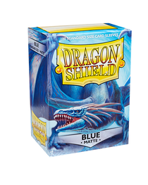 Bustine Protettive Dragon Shield - Blue - Matte Sleeves - Standard Size