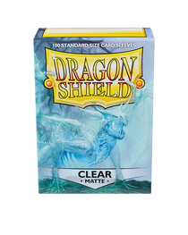 Bustine Protettive Dragon Shield - Clear - Matte Sleeves - Standard Size