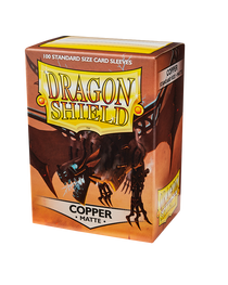 Bustine Protettive Dragon Shield - Copper - Matte Sleeves - Standard Size
