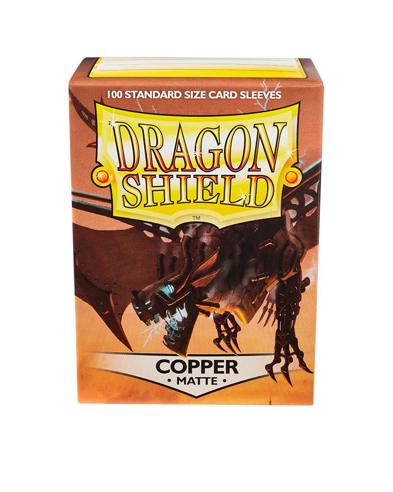 Bustine Protettive Dragon Shield - Copper - Matte Sleeves - Standard Size