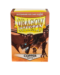 Bustine Protettive Dragon Shield - Copper - Matte Sleeves - Standard Size