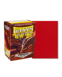Bustine Protettive Dragon Shield - Crimson - Matte Sleeves - Standard Size