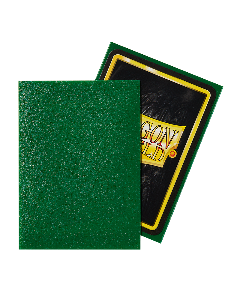Bustine Protettive Dragon Shield - Emerald - Matte Sleeves - Standard Size