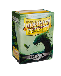 Bustine Protettive Dragon Shield - Emerald - Matte Sleeves - Standard Size