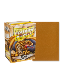 Bustine Protettive Dragon Shield - Gold - Matte Sleeves - Standard Size