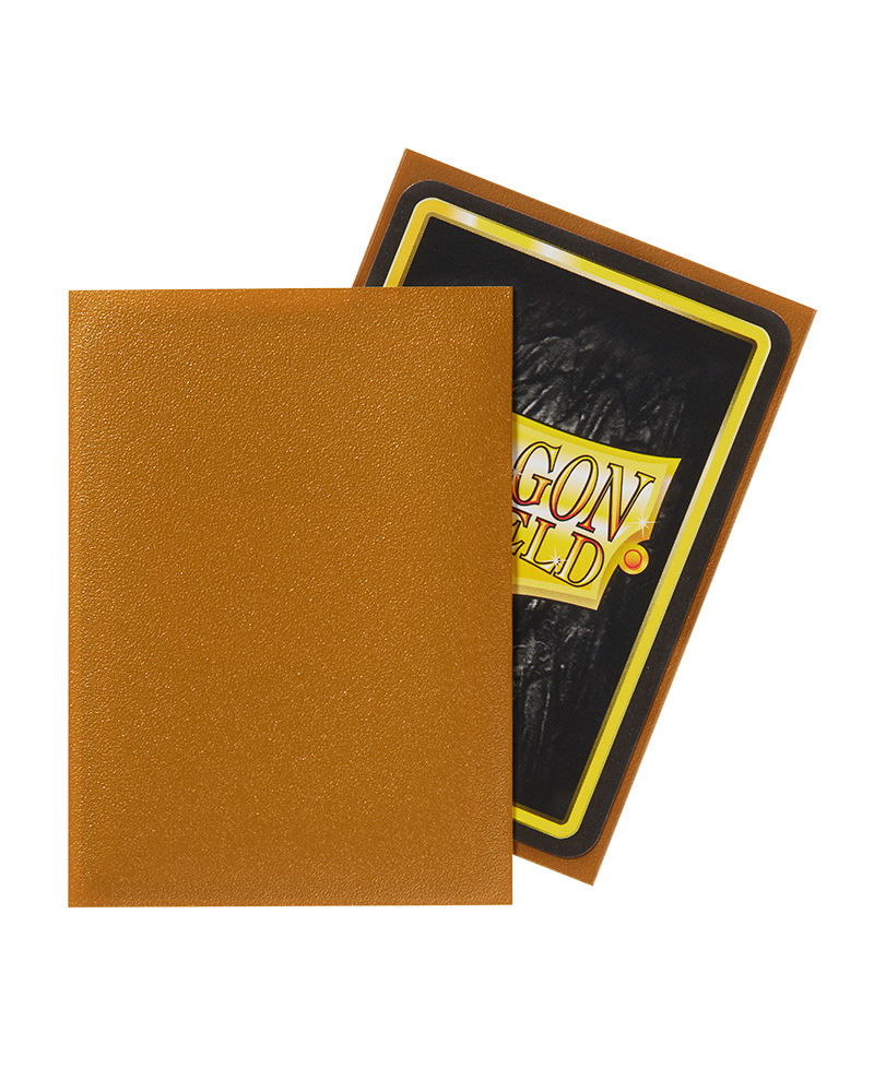 Bustine Protettive Ruvide Dragon Shield Oro - Standard Size Immagine secondaria del prodotto