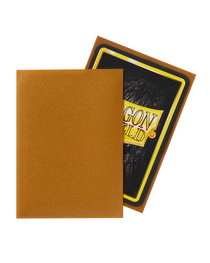 Bustine Protettive Dragon Shield - Gold - Matte Sleeves - Standard Size