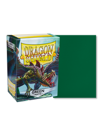 Bustine Protettive Dragon Shield - Green - Matte Sleeves - Standard Size