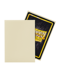 Bustine Protettive Dragon Shield - Ivory - Matte Sleeves - Standard Size