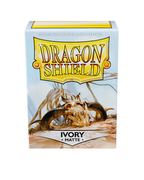 Bustine Protettive Dragon Shield - Ivory - Matte Sleeves - Standard Size