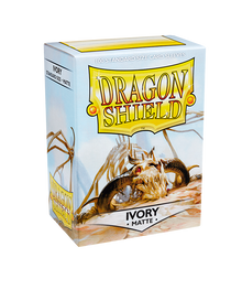 Bustine Protettive Dragon Shield - Ivory - Matte Sleeves - Standard Size