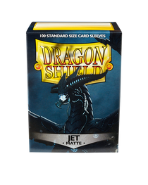 Bustine Protettive Dragon Shield - Jet - Matte Sleeves - Standard Size