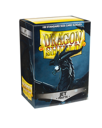 Bustine Protettive Dragon Shield - Jet - Matte Sleeves - Standard Size