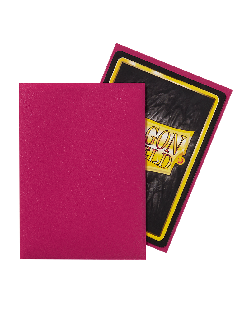 Bustine Protettive Dragon Shield - Magenta - Matte Sleeves - Standard Size
