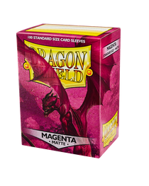 Bustine Protettive Dragon Shield - Magenta - Matte Sleeves - Standard Size