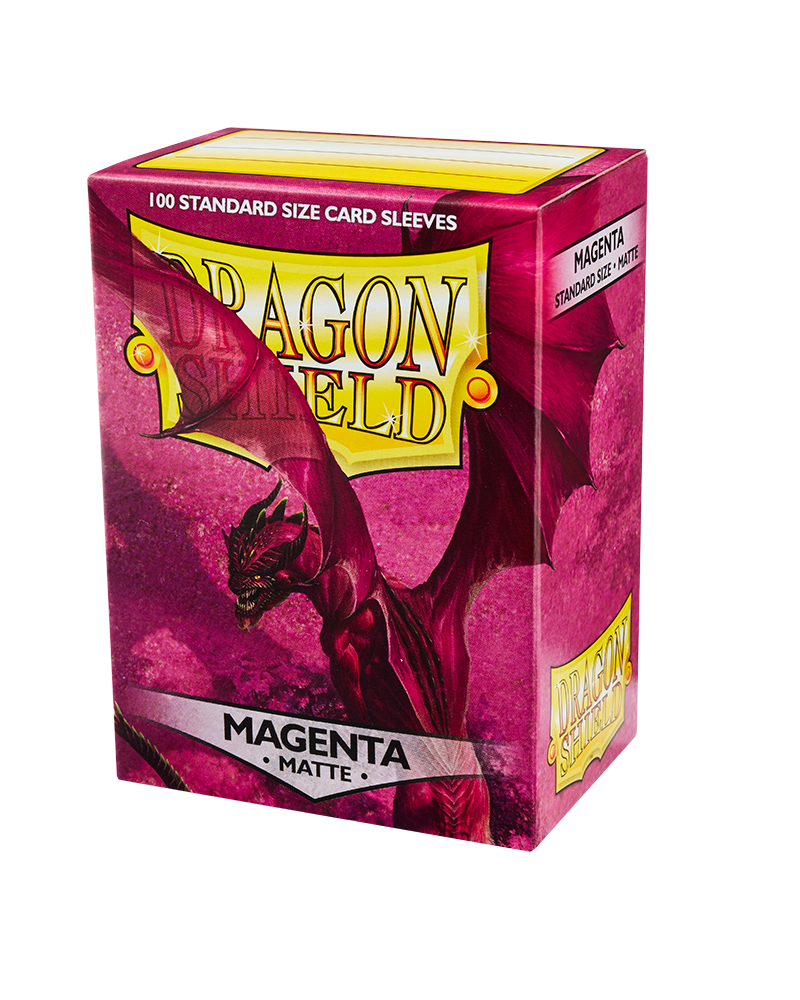 Bustine Protettive Dragon Shield - Magenta - Matte Sleeves - Standard Size