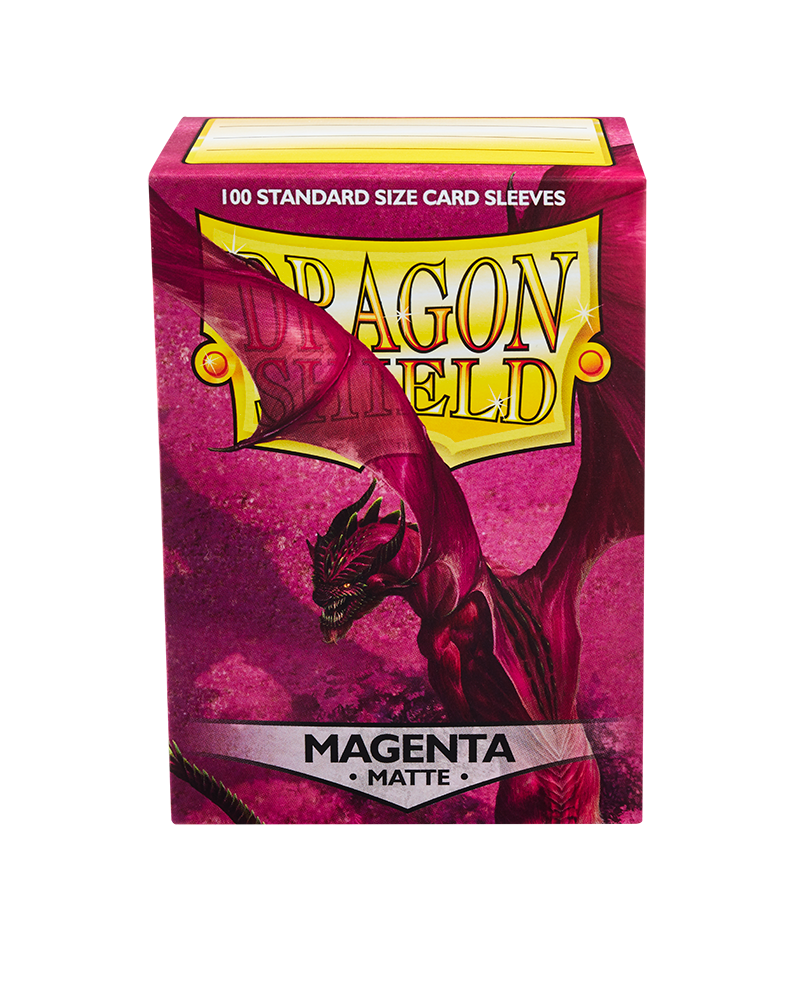Bustine Protettive Dragon Shield - Magenta - Matte Sleeves - Standard Size