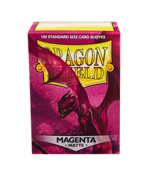 Bustine Protettive Dragon Shield - Magenta - Matte Sleeves - Standard Size