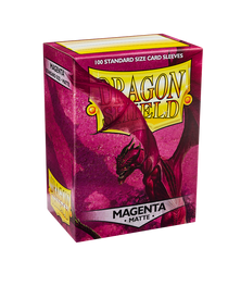 Bustine Protettive Dragon Shield - Magenta - Matte Sleeves - Standard Size