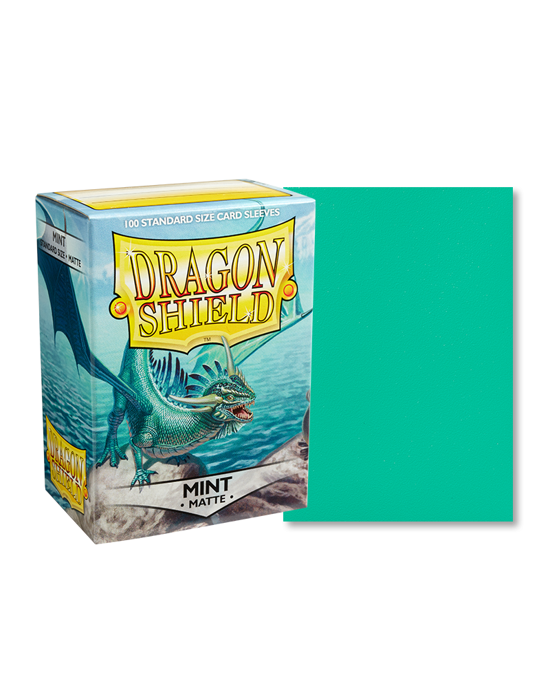 Bustine Protettive Dragon Shield - Mint - Matte Sleeves - Standard Size Immagine principale del prodotto