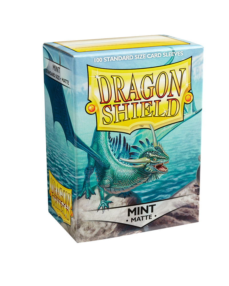 Bustine Protettive Dragon Shield - Mint - Matte Sleeves - Standard Size
