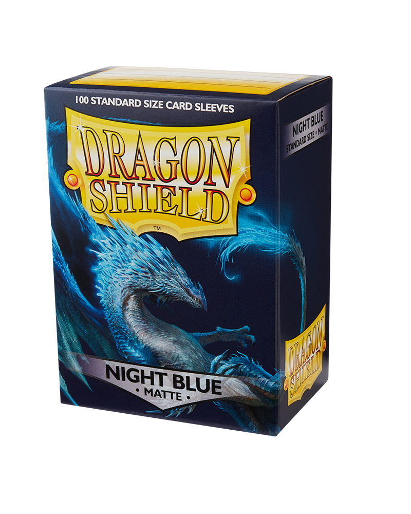Bustine Protettive Dragon Shield - Night Blue - Matte Sleeves - Standard Size