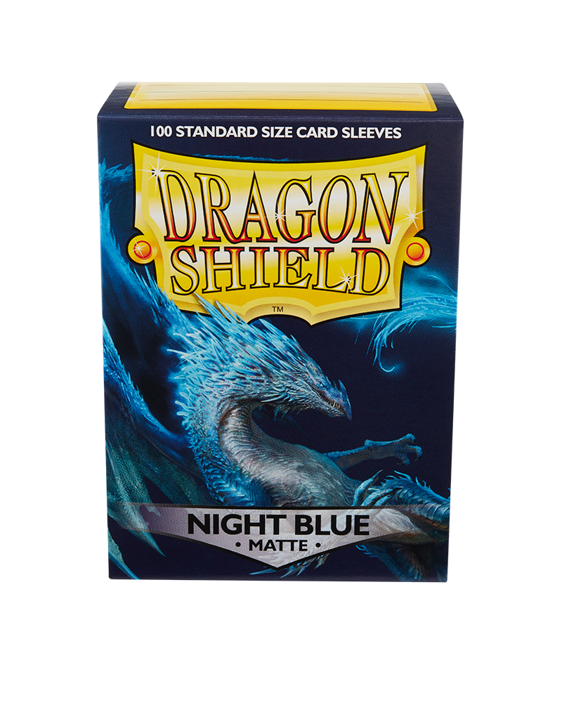Bustine Protettive Dragon Shield - Night Blue - Matte Sleeves - Standard Size