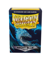 Bustine Protettive Dragon Shield - Night Blue - Matte Sleeves - Standard Size