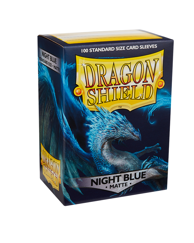 Bustine Protettive Dragon Shield - Night Blue - Matte Sleeves - Standard Size