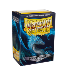 Bustine Protettive Dragon Shield - Night Blue - Matte Sleeves - Standard Size