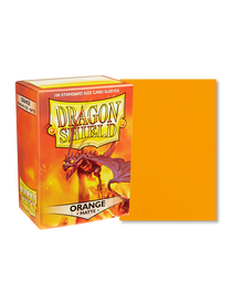 Bustine Protettive Dragon Shield - Orange - Matte Sleeves - Standard Size